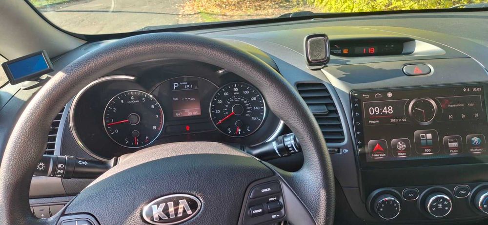 Kia Forte 2.0 MPI AT 2018, газ-бензин, 46 тис. км пробіг, вписане ГБО