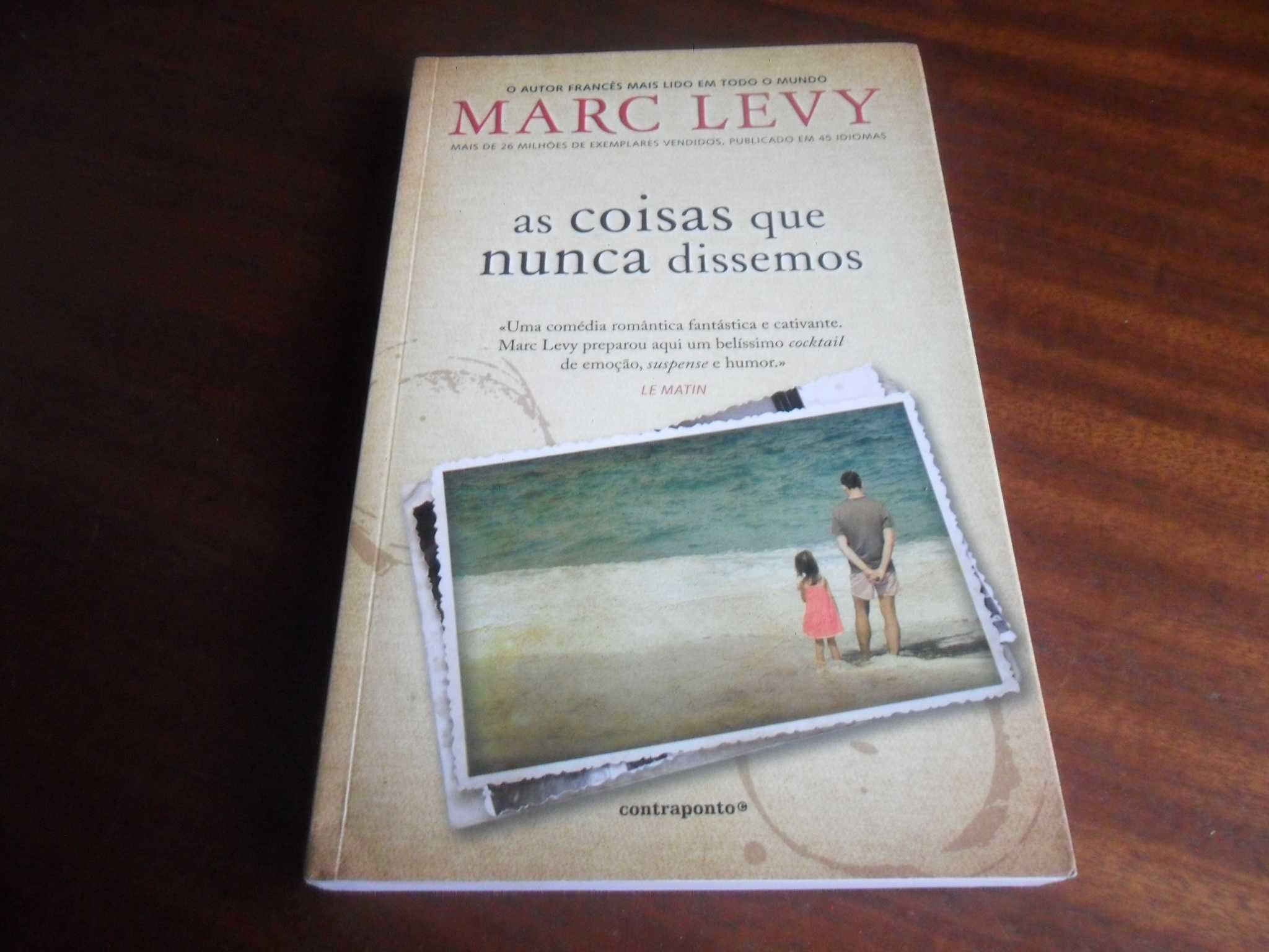 "As Coisas Que Nunca Dissemos" de Marc Levy - 1ª Edição de 2012