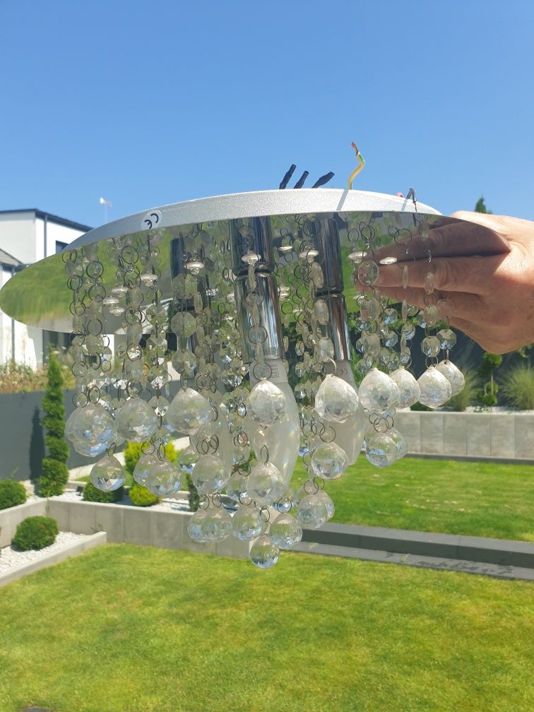Lampa sufitowa- glamour