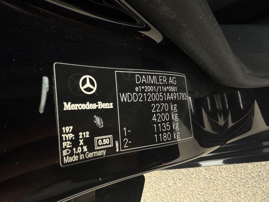 Mercedes-Benz W212 2.1 CDI 2011 AMG-пакет