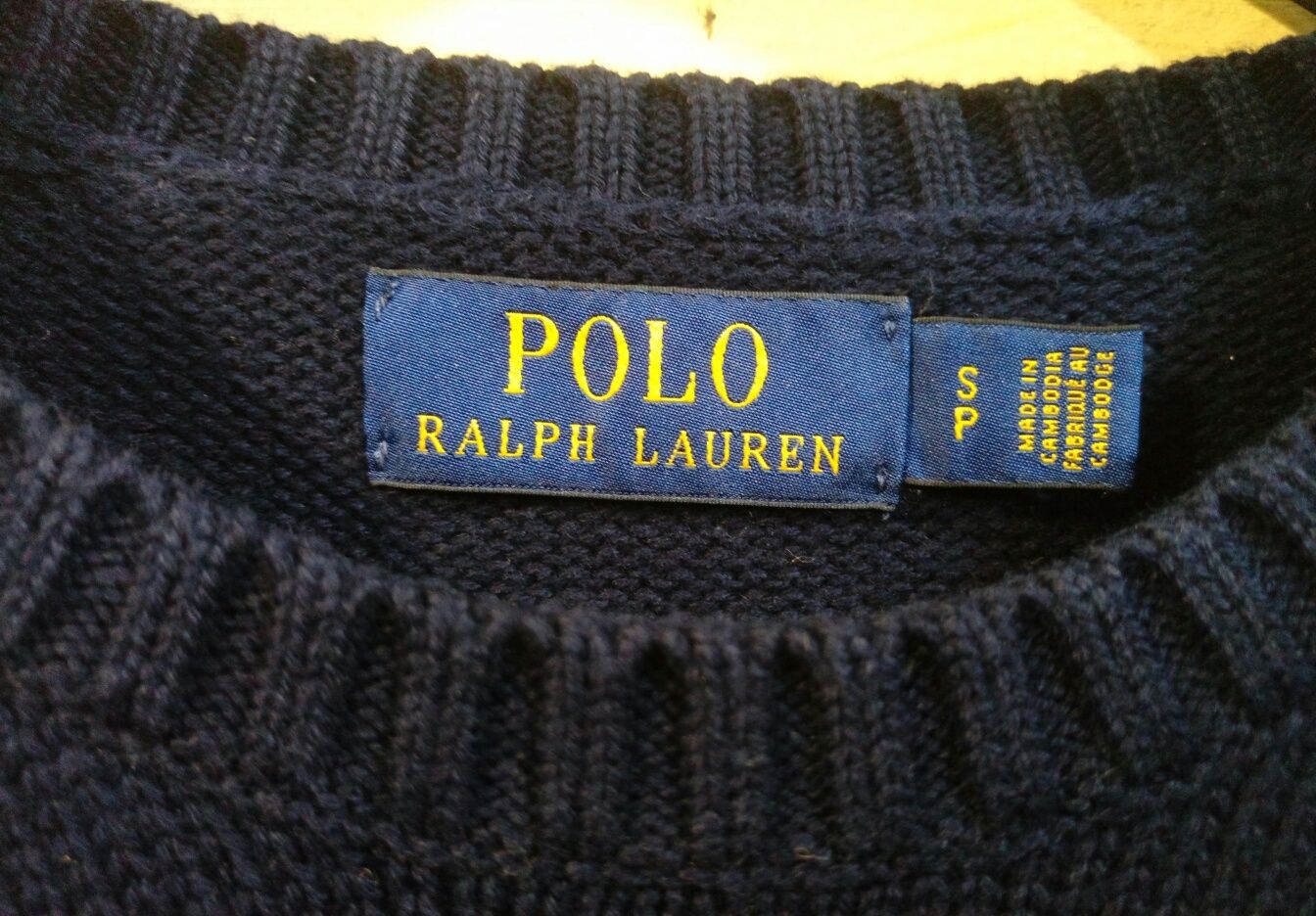 Оригінал Polo Ralph Lauren чоловічий светр джемпер