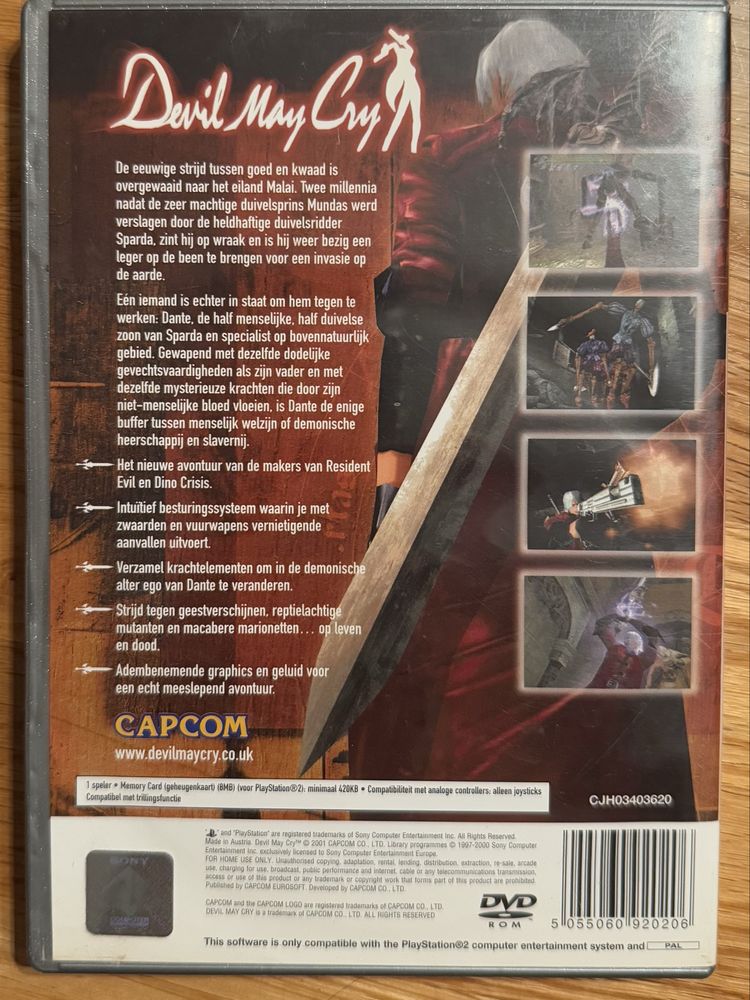 PS2 Devil May Cry