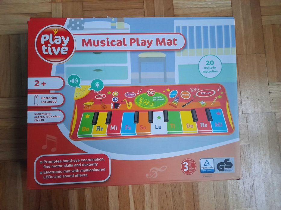 Mata muzyczna do chodzenia, skakania