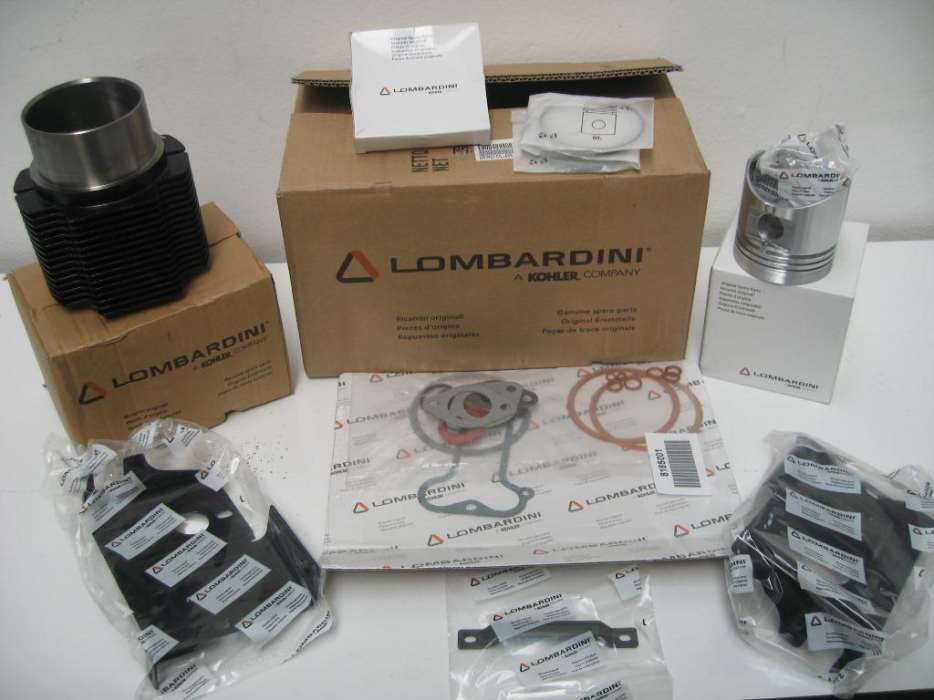 Peças Lombardini - Kit Cilindro + Piston + Juntas 3LD510