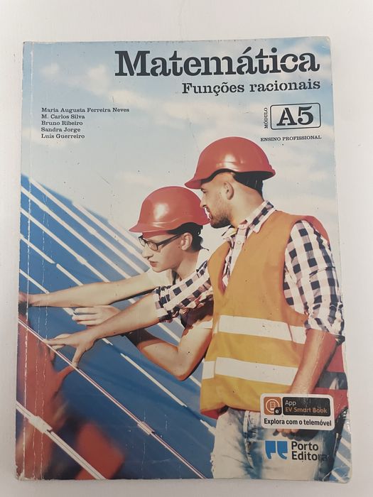 Livros profissionais  matematica A5,A6,A7