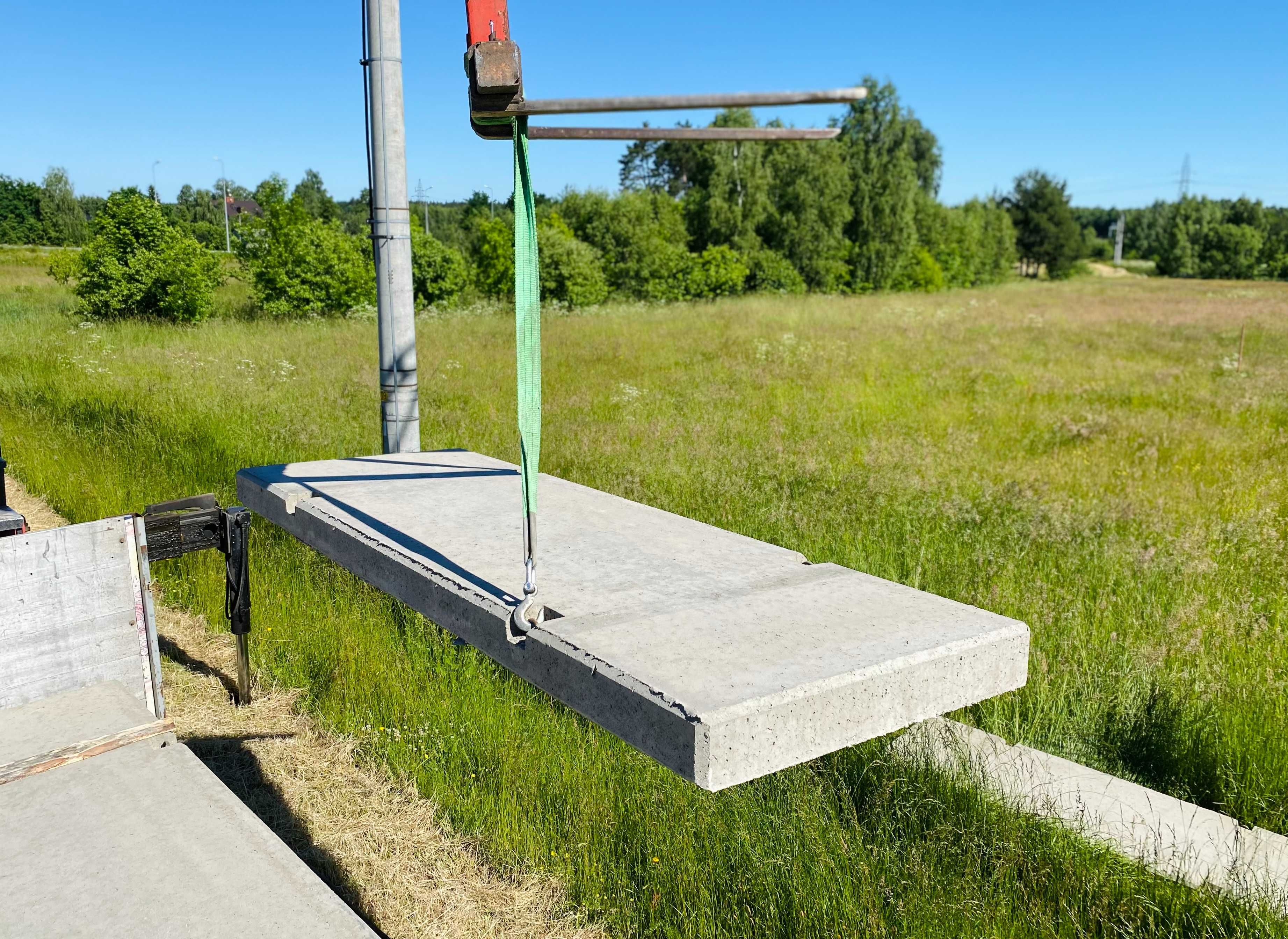 Płyty drogowe MON 300x100x15 / betonowe / podwójnie zbrojone