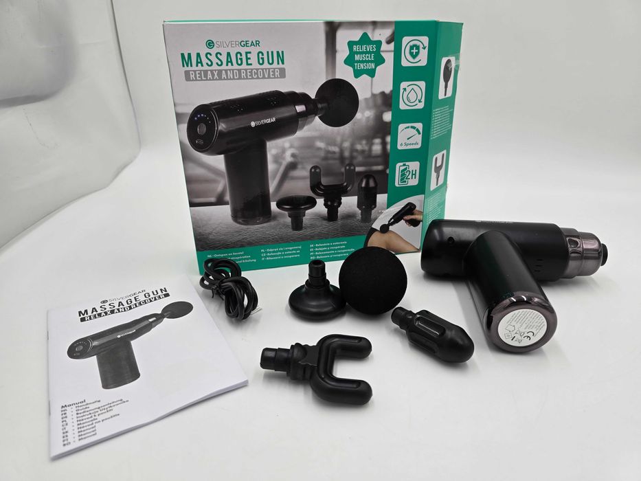Pistolet Do Masażu SILVERGEAR MASSAGE GUN KOMPLETod loombard krotoszyn