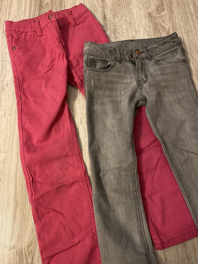 Spodnie jeans zara dla dziewczynki 110/116