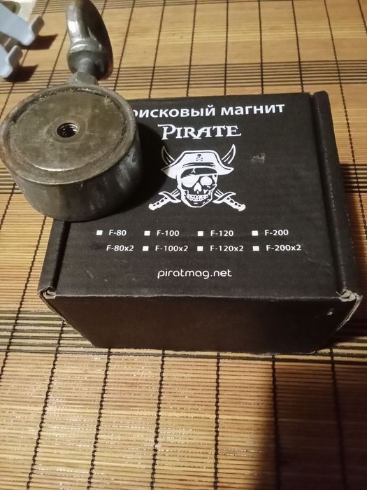 Магнит поисковый неодимовый. F-80x2