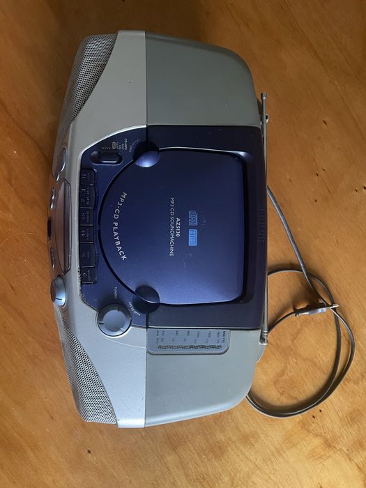Philips AZ5130 leitor CD, cassete, MP3 e radio