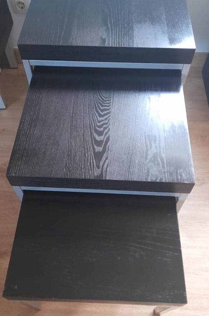 Conjunto 3 mesas ikea