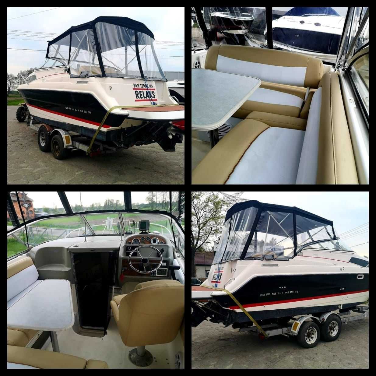 Łódź Motorowa Jacht BAYLINER 2655 CIERA Sprzedam lub zamienię