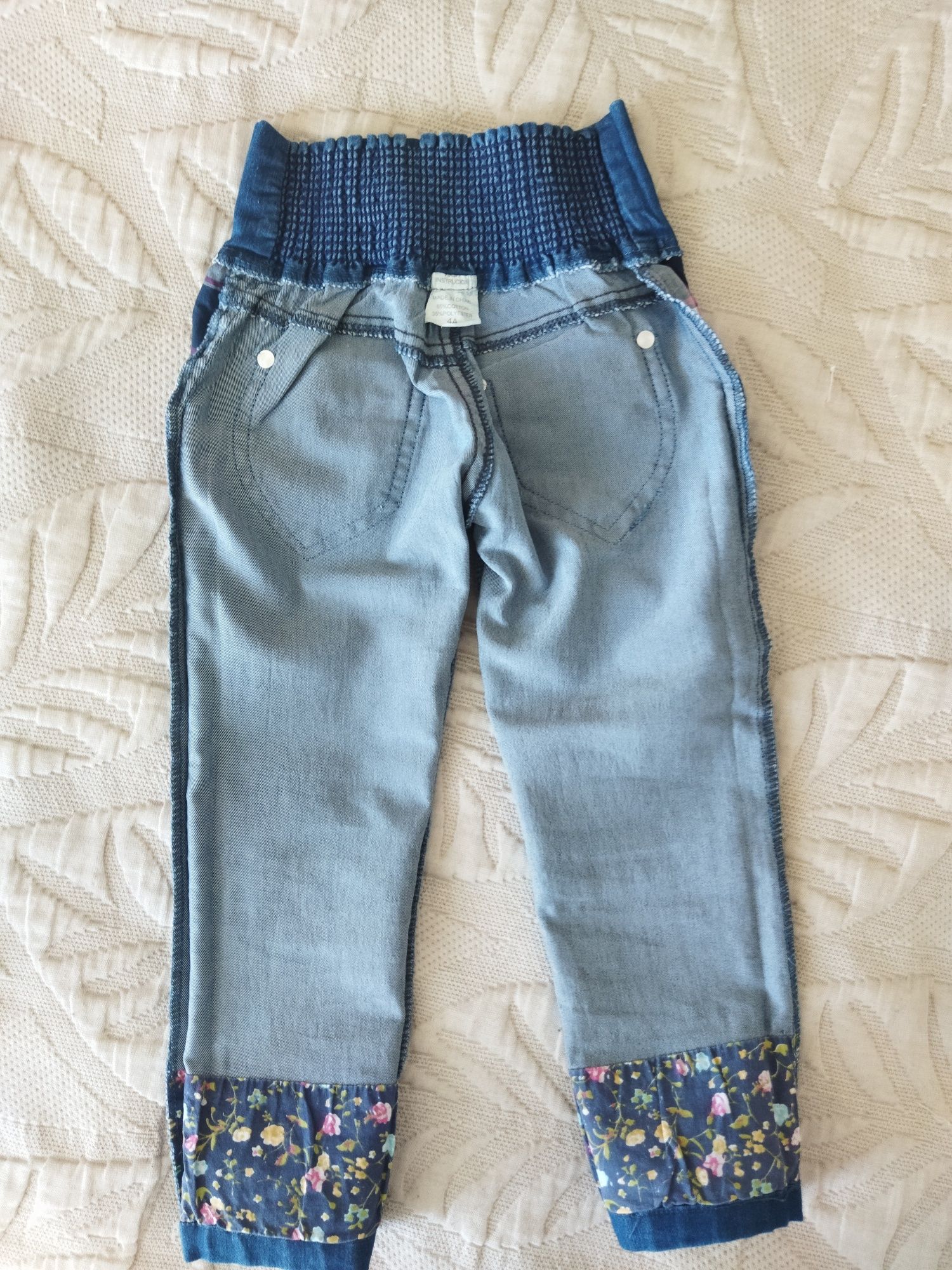Легкі джинси для дівчинки 3-4 роки