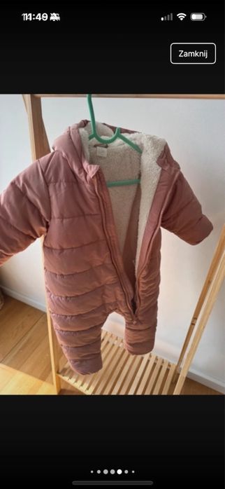 Kombinezon h&m 74 dziewczynka