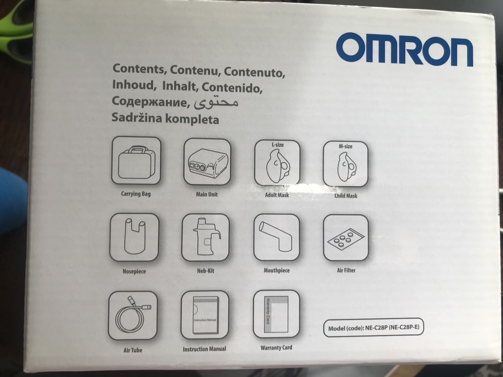 Інгалятор компресорний omron ne-c28p
