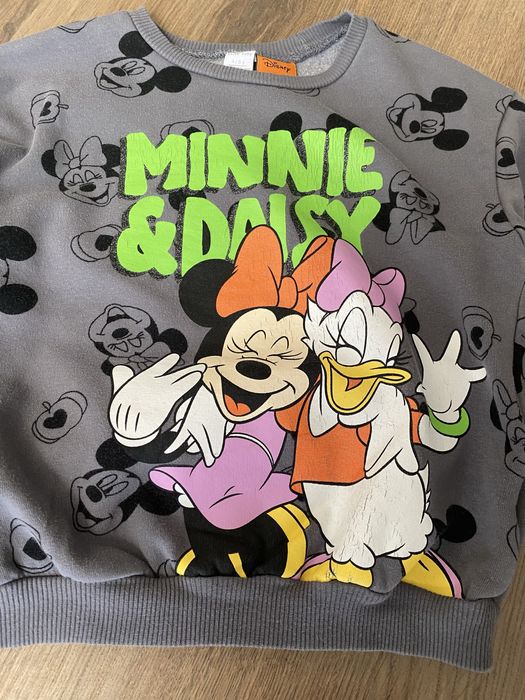 Світшот дитячий на флісі Minnie&Daisy