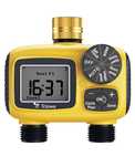 Dwuportowy timer nawadniania TRJZWA z wyświetlaczem LCD