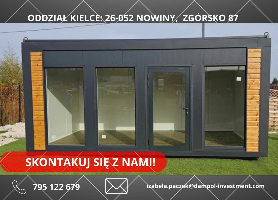 Pawilon / Kontener Biurowy Handlowy