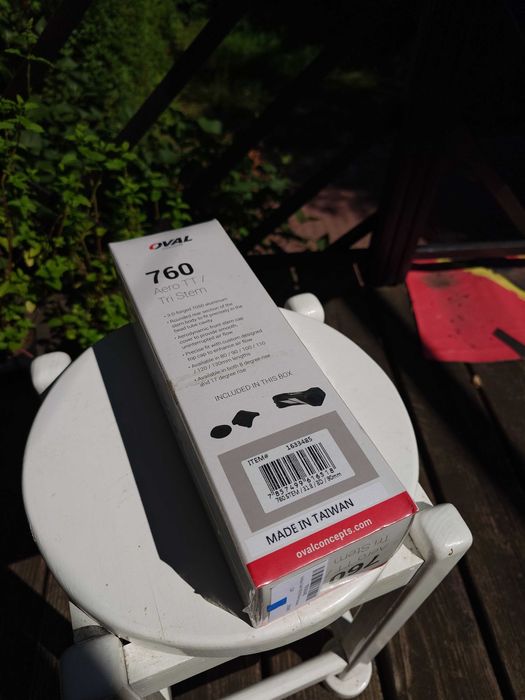 Mostek rowerowy Oval 760 Aero TT / Tri Stem 31.8/8D/90mm - nowy, Fuji