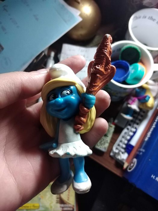 smurfina antiga para desocupar