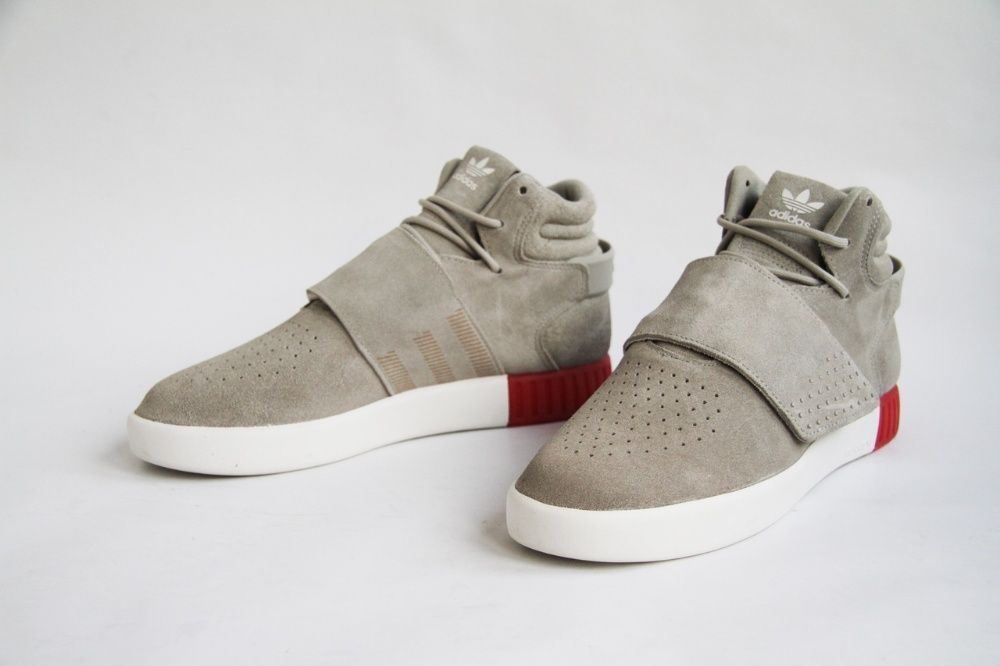 кожаные кроссовки Adidas Tubular Invader размер 38