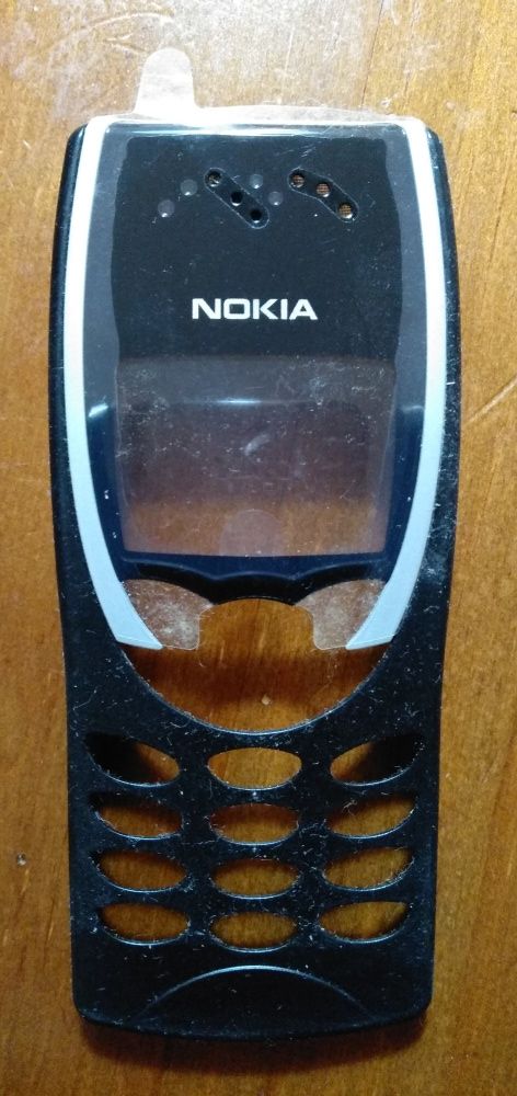 Capa de telemóvel original Nokia 8210 de cor preta (nunca usada)