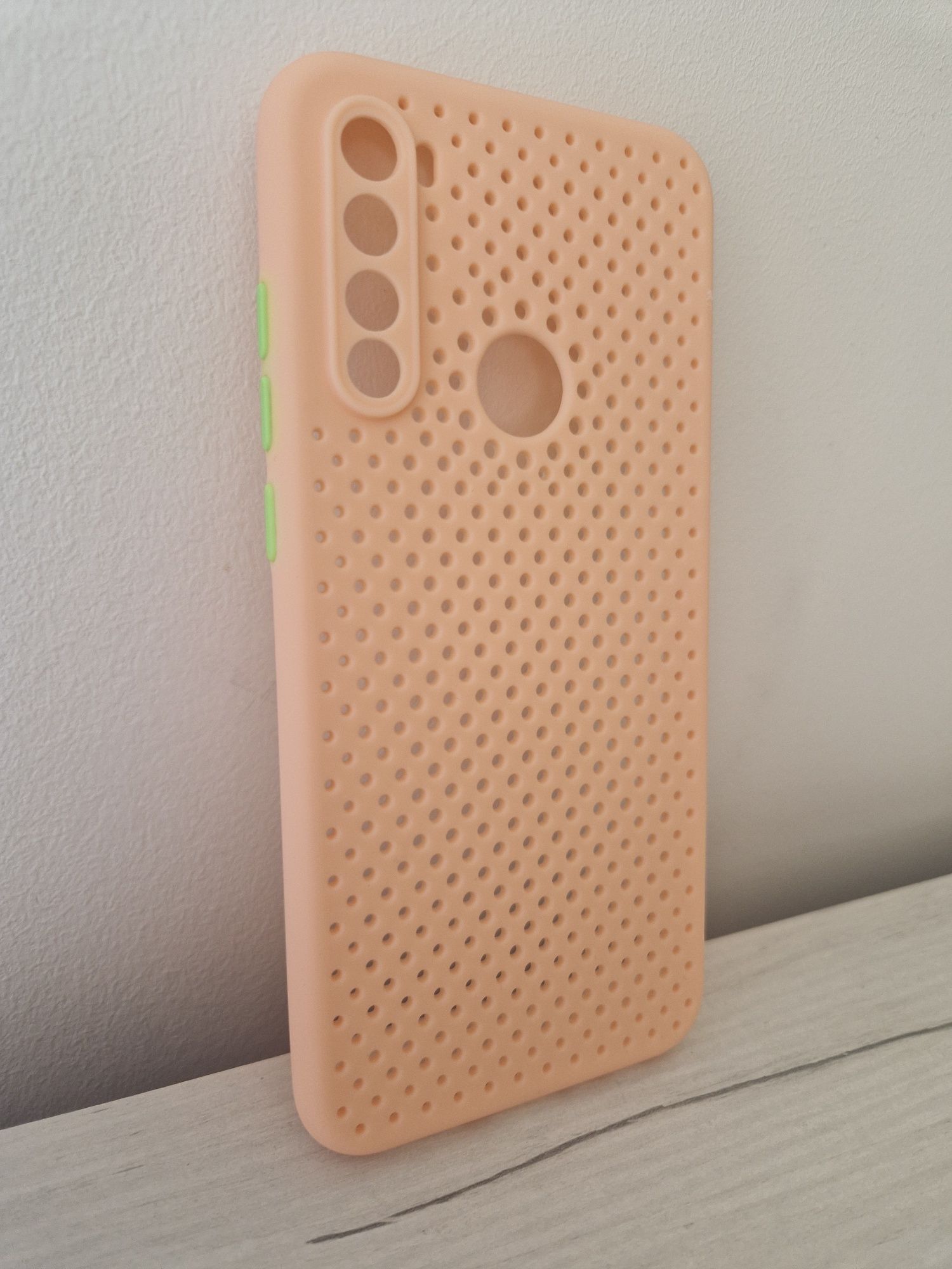 Breath Case do Xiaomi Redmi Note 8T Złoty Róż