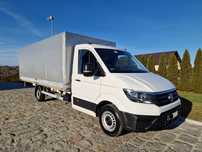 Volkswagen Crafter MAXI Plandeka Firanka Skrzynia 5,5m 1 Wł F-Vat 23%