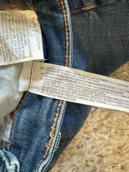 Spodnie jeansowe jasne jasnoniebieskie skinny wysoki stan Zara S/M