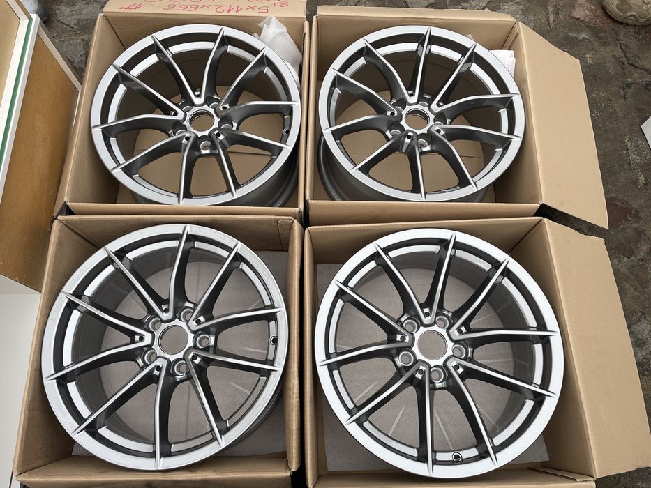 Nowy komplet felg 5x112x66,6  17” BMW - montaż i faktura
