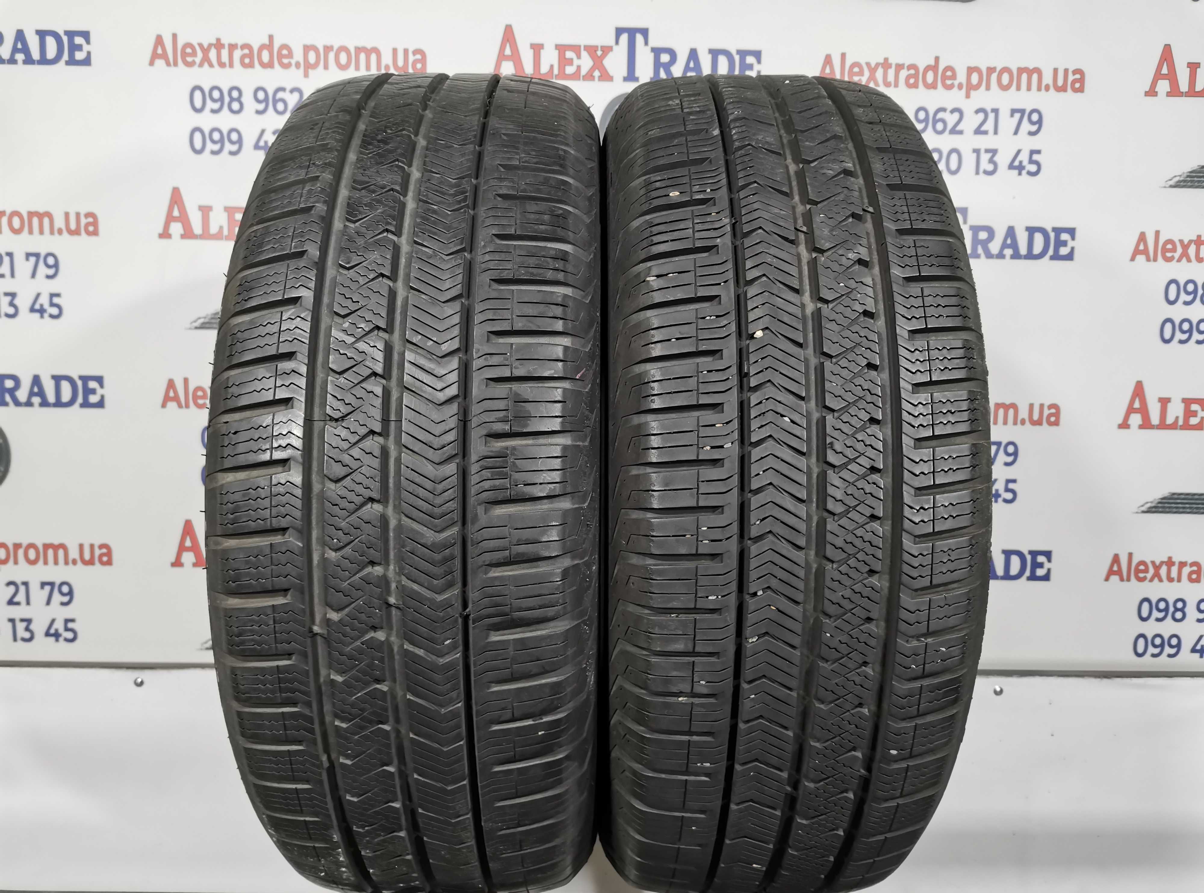 2 шт. 205/55 R16 Vredestein Quatrac 5 шини б/у, 6 мм