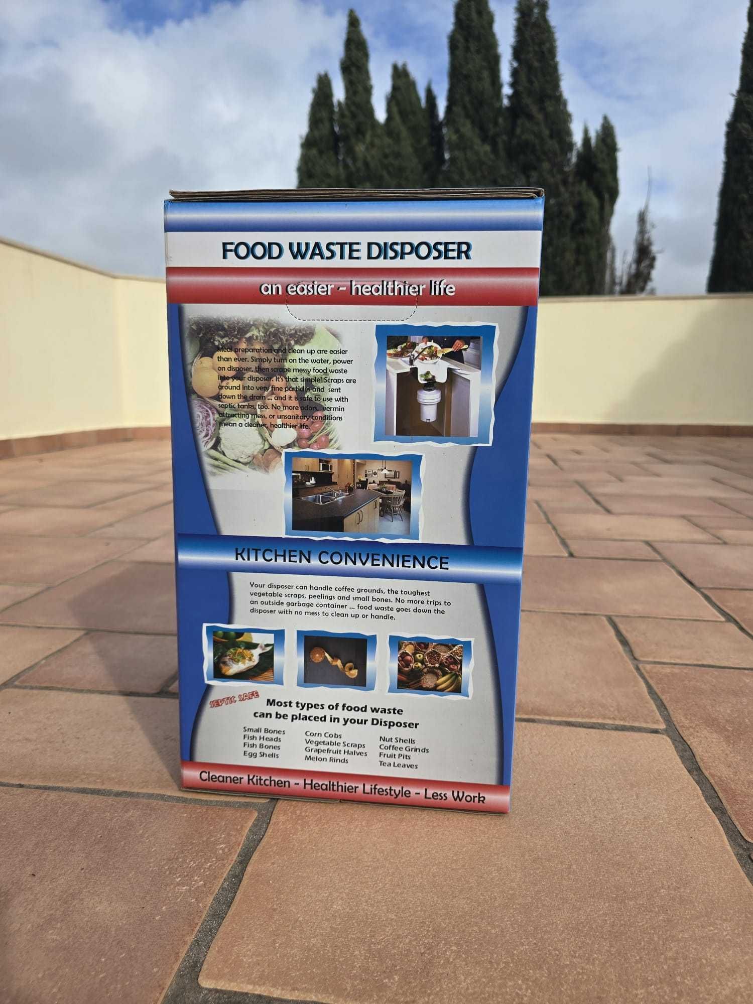 Triturador de residuos alimentares/Food Disposal  COMMODORE 8100