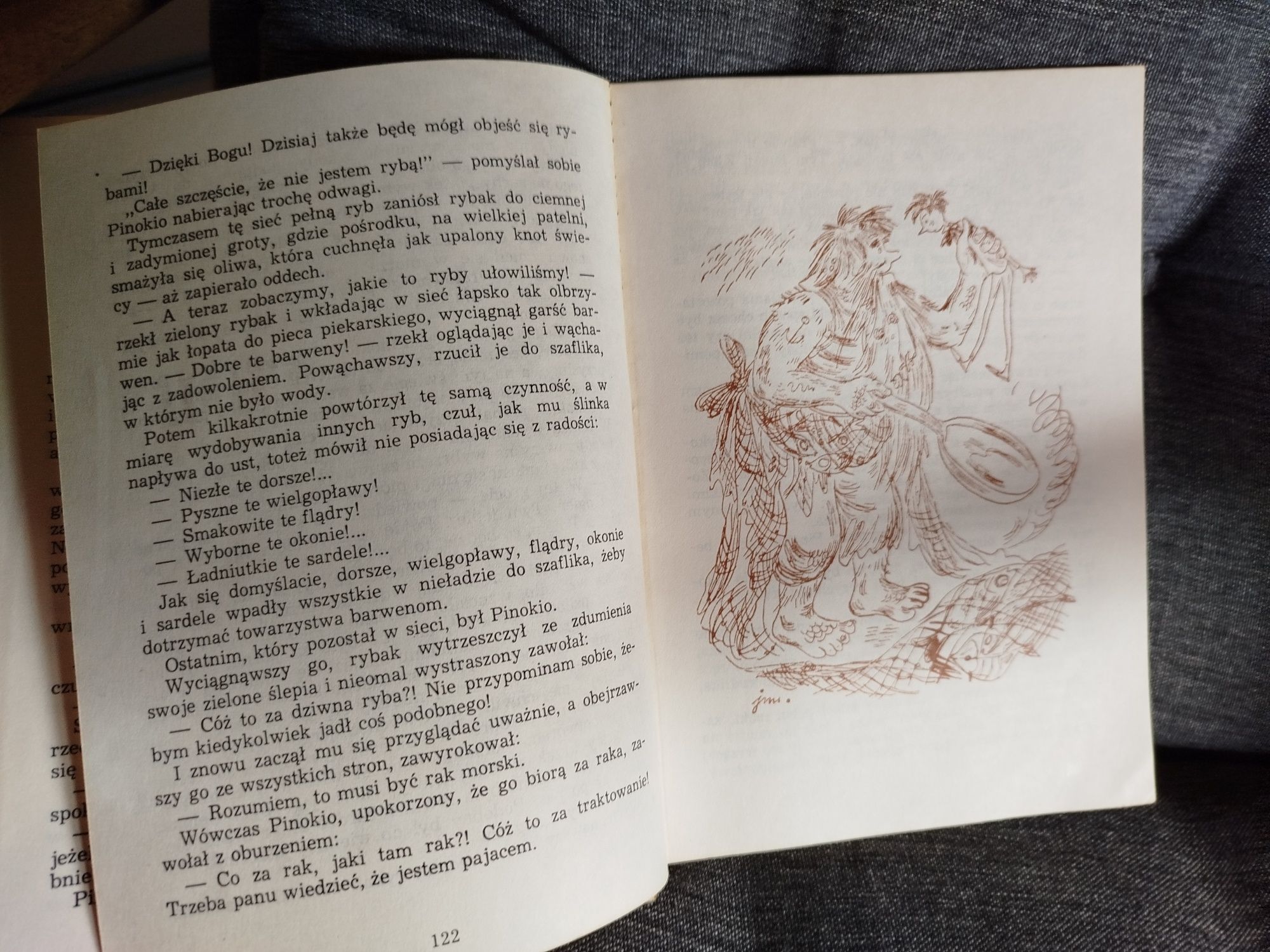 Pinokio Carlo Collodi ilustrował Jan Marcin Szancer klasyka