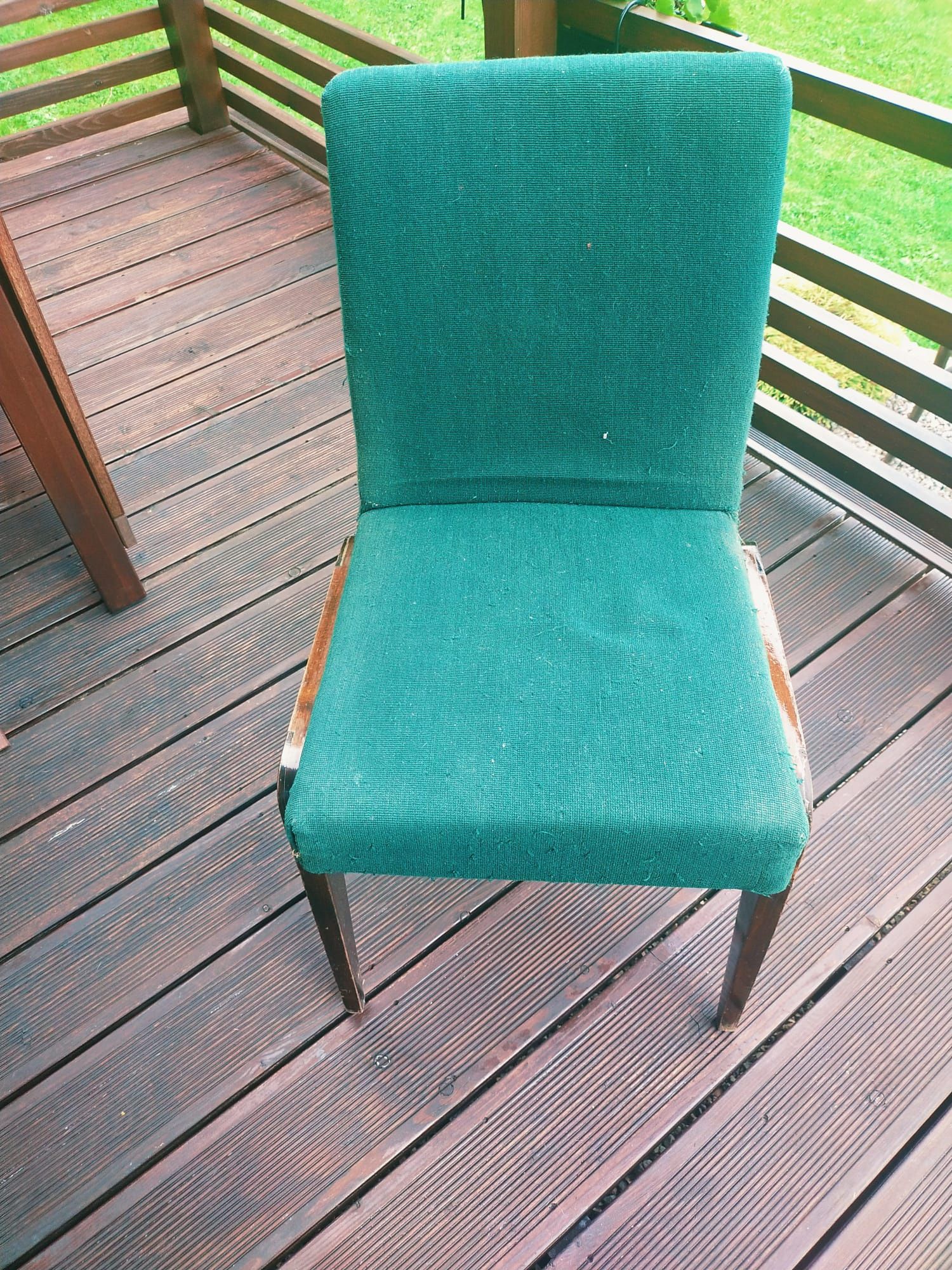 Krzesło Aga PRL Vintage krzesło tapicerowane