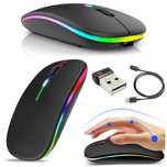 Cicha Myszka Mysz Gamingowa do Komputera Laptopa TV USB 2.4G Bluetooth