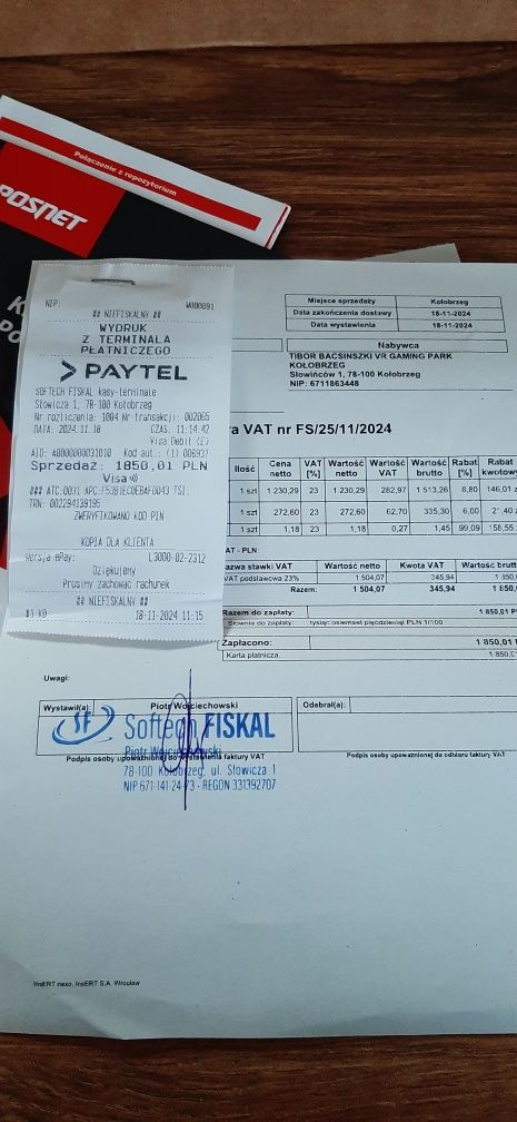 Kasa fiskalna Posnet Ergo Online