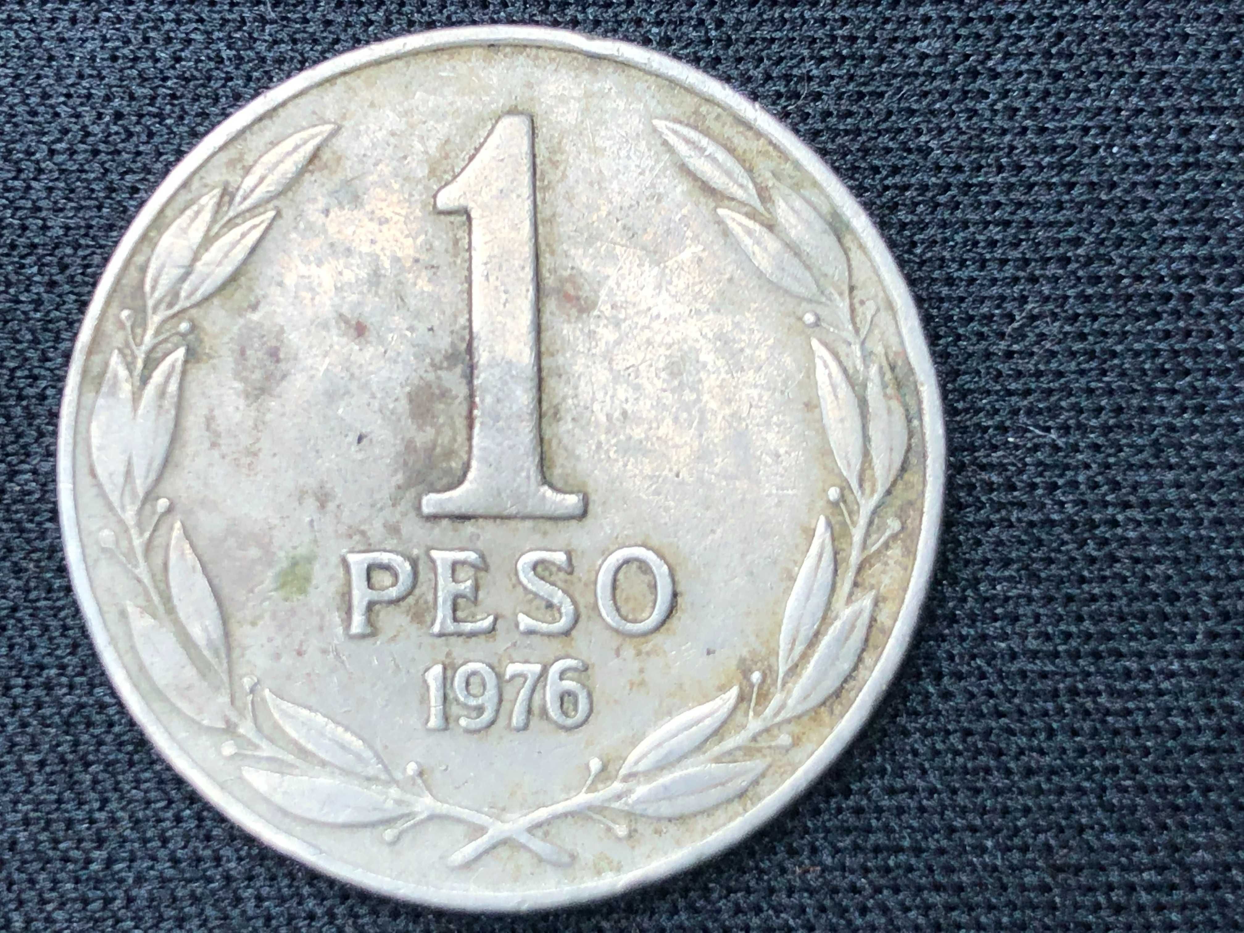 RESERVADO Lote Países Sul Americanos - Moeda Peso - Chile - 4 Moedas