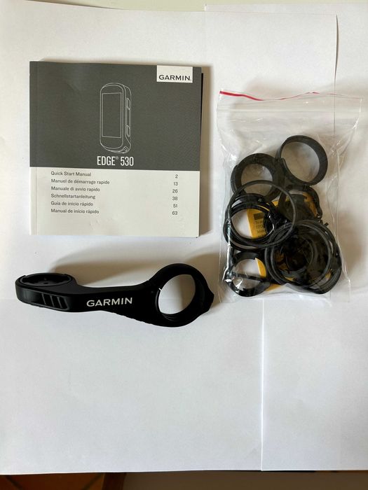 Garmin Edge 530 – GPS ciclismo – Como novo,caixa original + acessórios