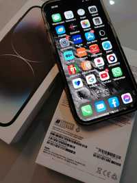 Iphone 14 Pro 256 GB ekran: 6,1” 120Hz kolor: space black stan idealny