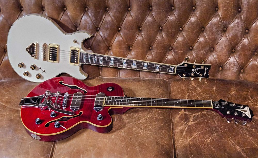 Lote de 6 guitarras Epiphone Ibanez Gretsch Starfield Ibanez