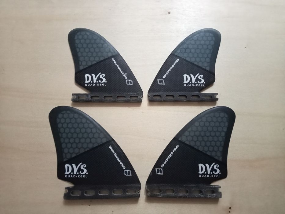 Future quad keel shapers fins dvs