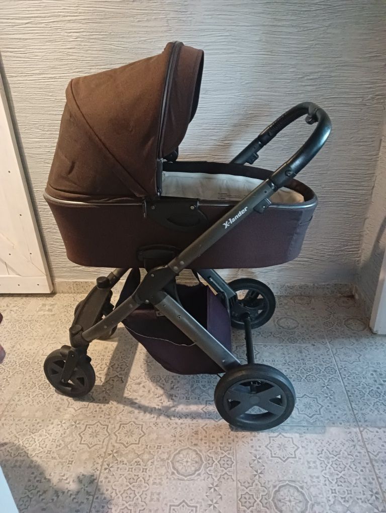 Zestaw X-lander x-pulse 4w1 wózek dziecięcy gondola baza isofix