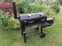 GRILL El Fuego MINNESOTA węglowy + WĘDZARKA 2 komory waga 153KG !