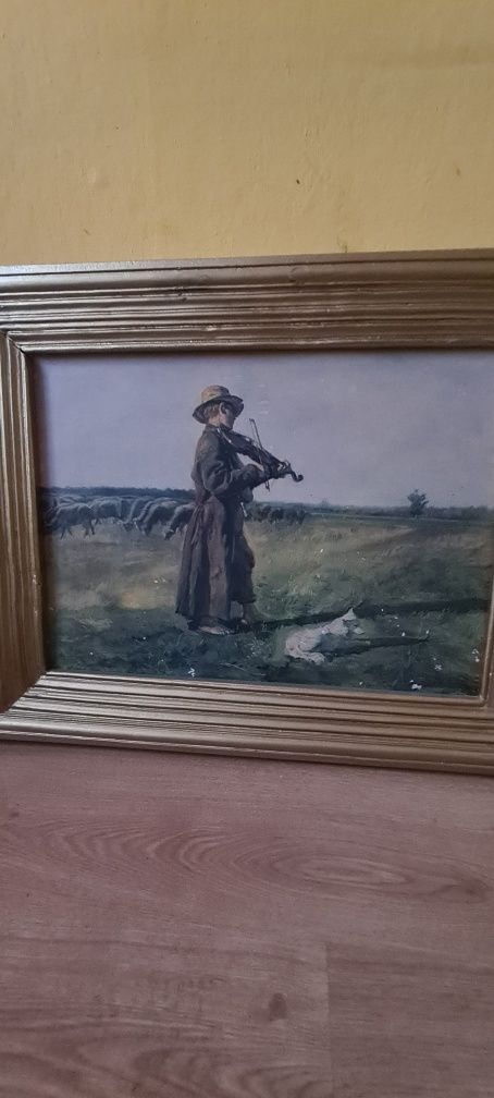 Replika obrazu Owczarek J..Chełmoński