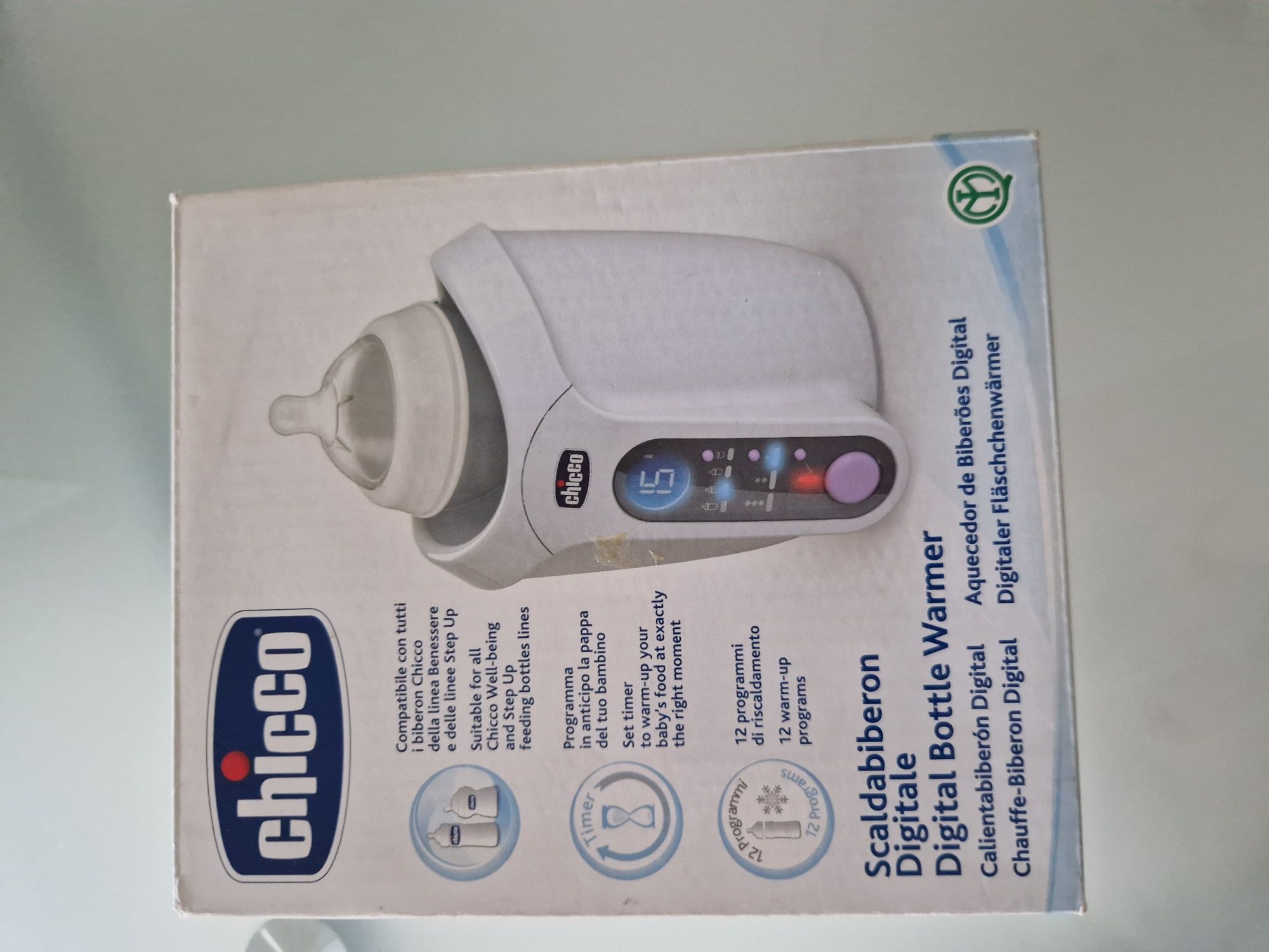 Aquecedor de biberão bebé