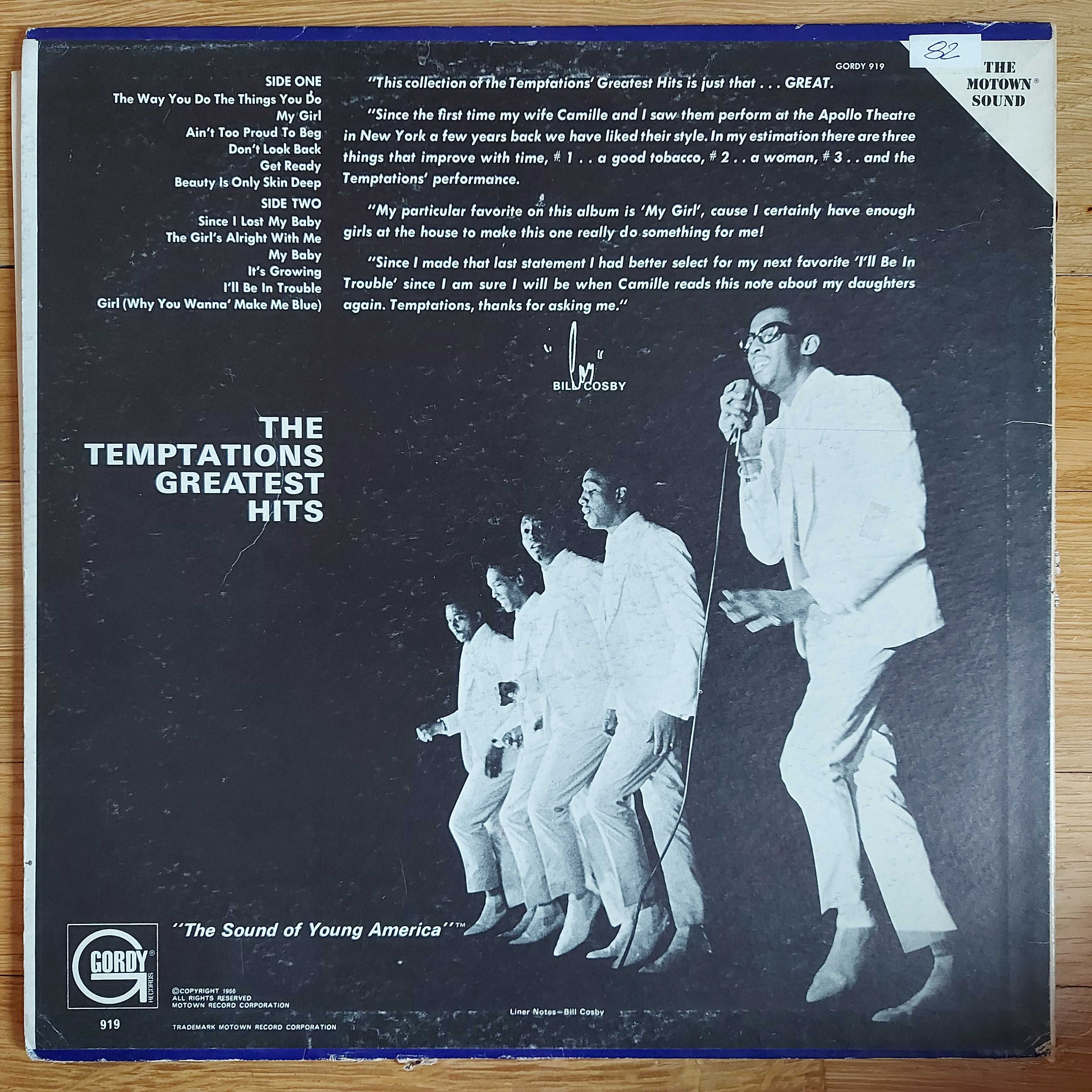 The Temptations, Greatest Hits, USa, db--, (2)