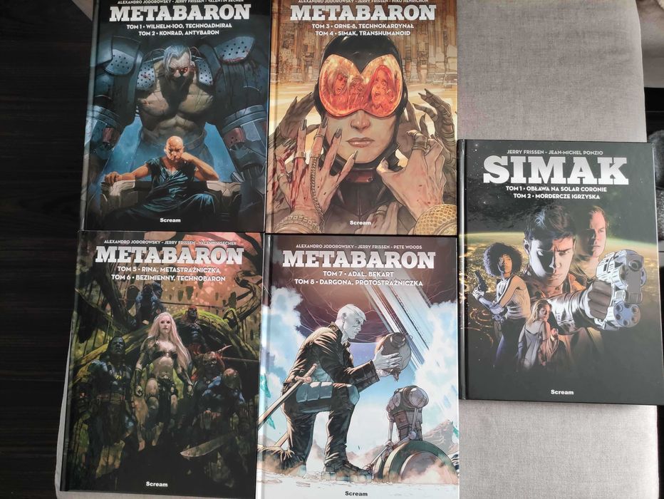 Metabaron - wyd. zbiorcze tom 1-8 Simak tom 1-2 Jerry Frissen