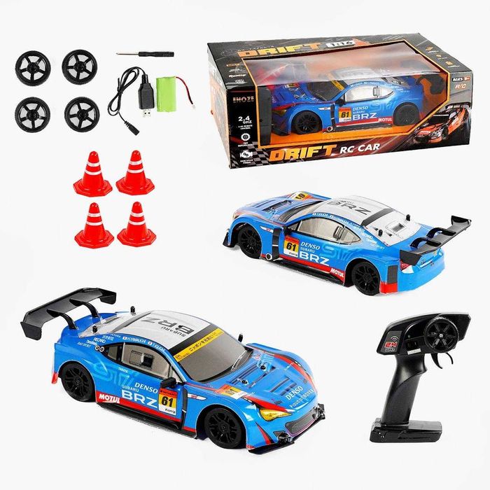 Дрифт машинка Subaru BRZ 4WD на радиоуправлении 1:16 Машинка на пульте