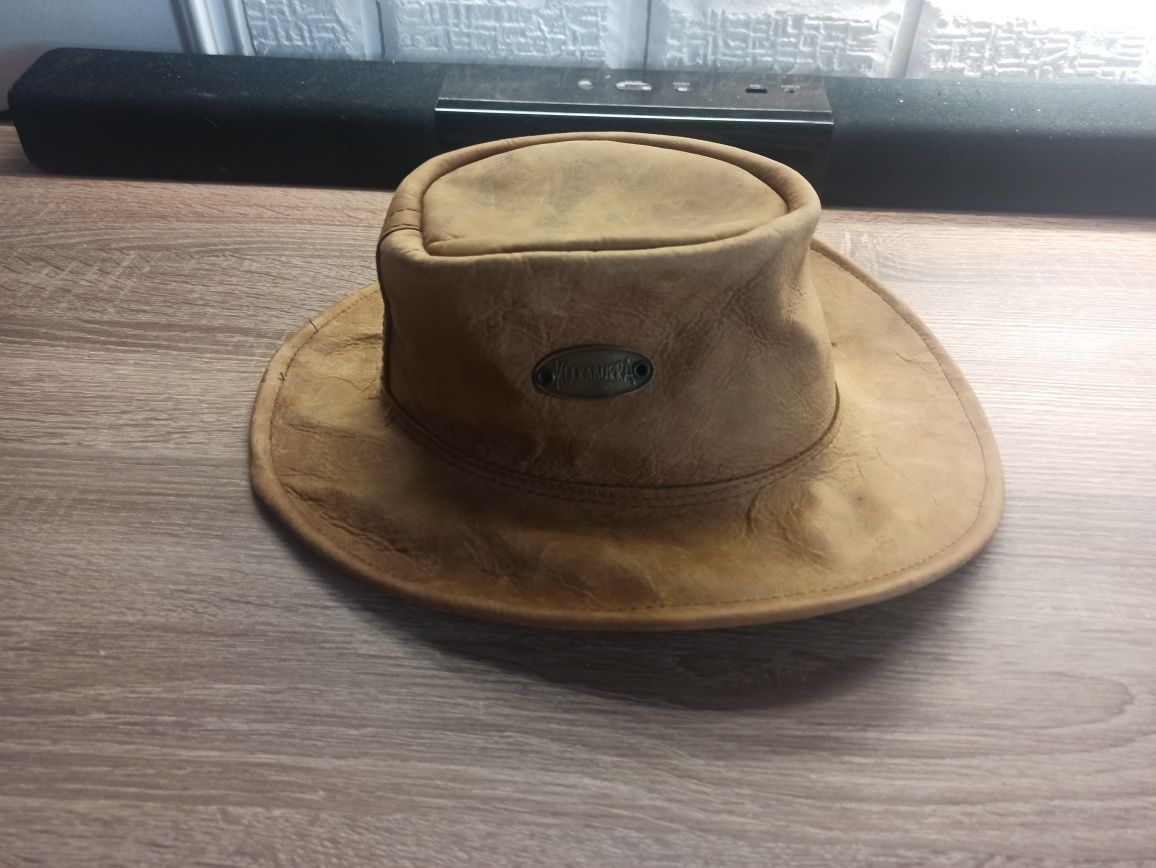 Шляпа кожаная Австралия