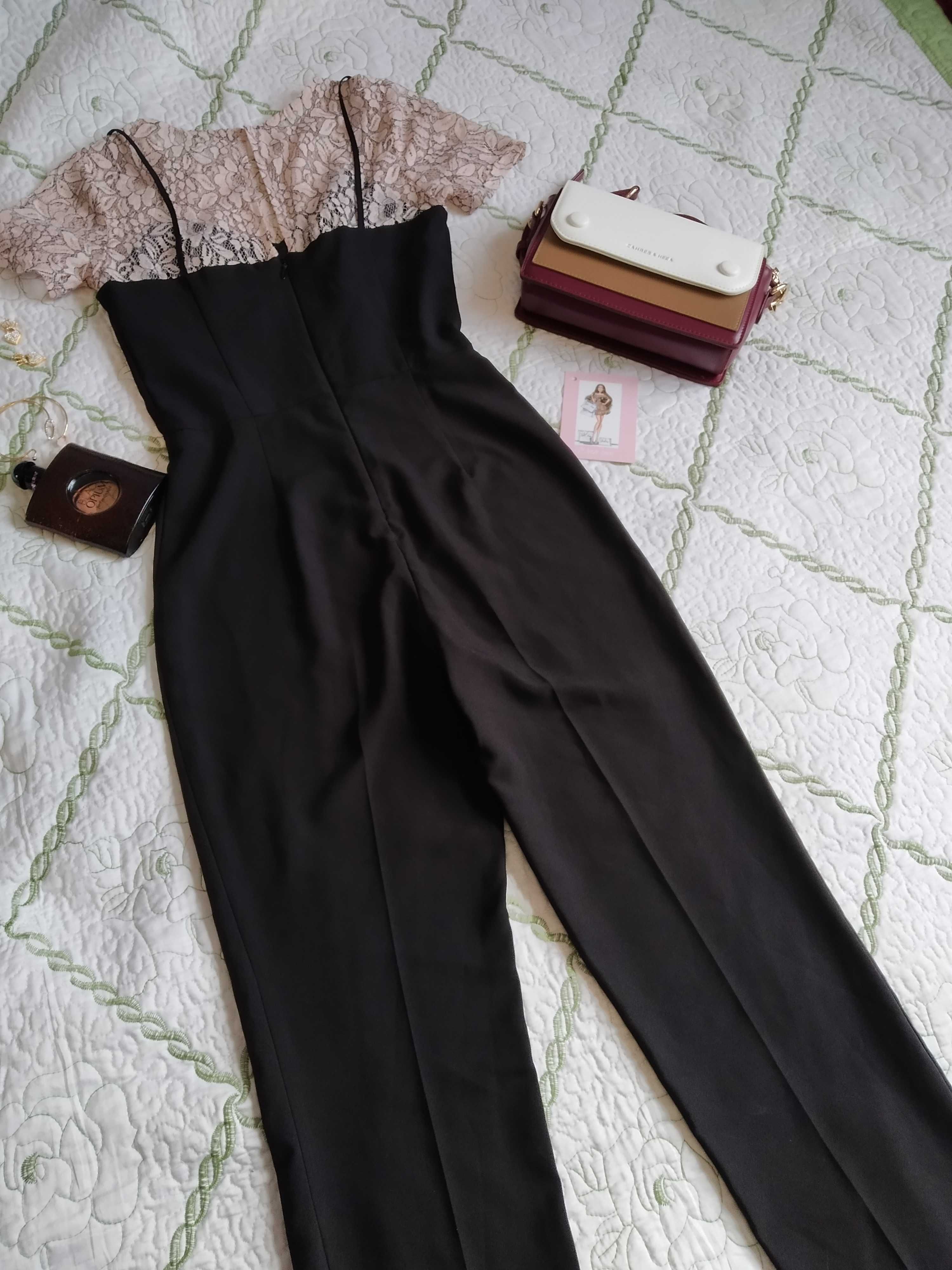 Шикарний брючний комбiнезон Miss Selfridge/Комбинезон брючный
